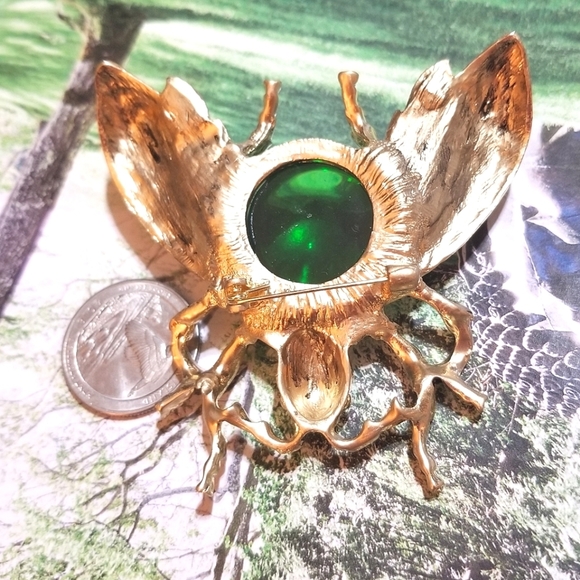 HUGE Jelly Belly Fly Brooch - Picture 6 of 7